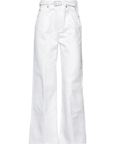 Valentino Garavani Pantaloni Jeans - Bianco