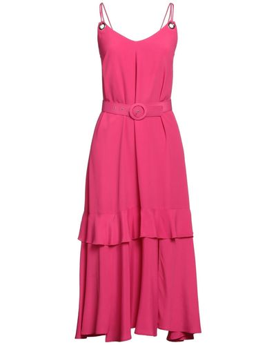 SIMONA CORSELLINI Midi Dress - Pink