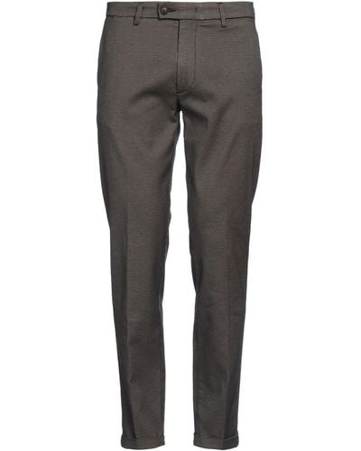 RE_HASH Trousers Cotton, Modal, Elastane - Grey