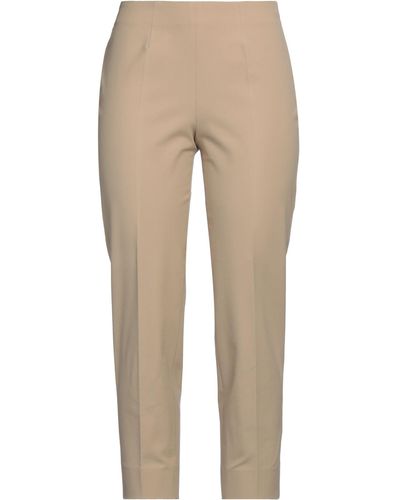 Piazza Sempione Cropped Pants - Natural