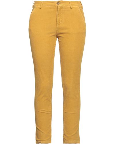 40weft Trousers - Yellow