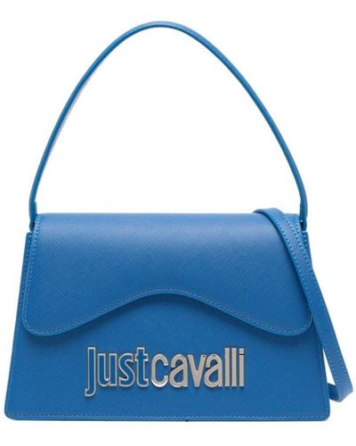 Just Cavalli Sac porté épaule - Bleu