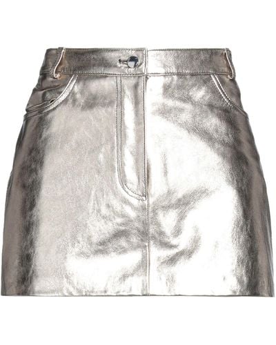Maje Mini Skirt - Metallic