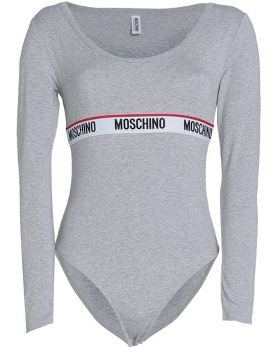 Moschino Lingerie Bodysuit - Grey