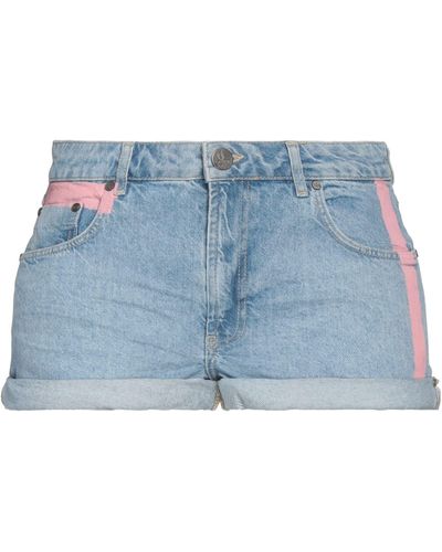 One Teaspoon Denim Shorts - Blue