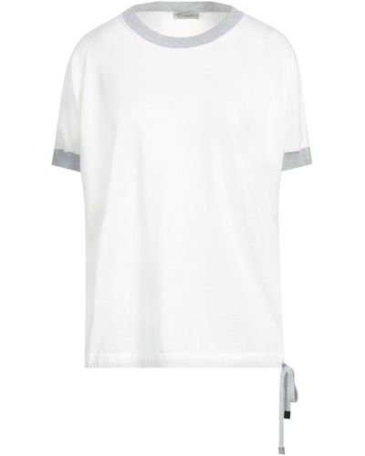 Cappellini By Peserico Camiseta - Blanco