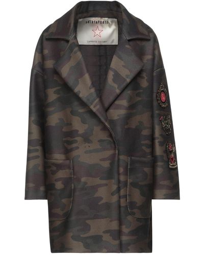 Shirtaporter Overcoat & Trench Coat - Multicolor