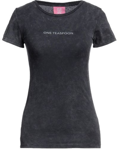One Teaspoon T-shirt - Black