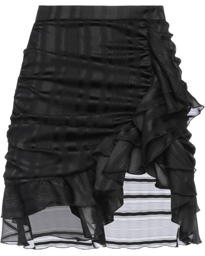 ACTUALEE Mini Skirt - Black