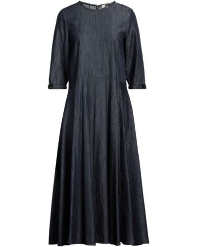 Max Mara Midi Dress Cotton - Black
