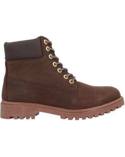 Lumberjack Ankle Boots - Brown