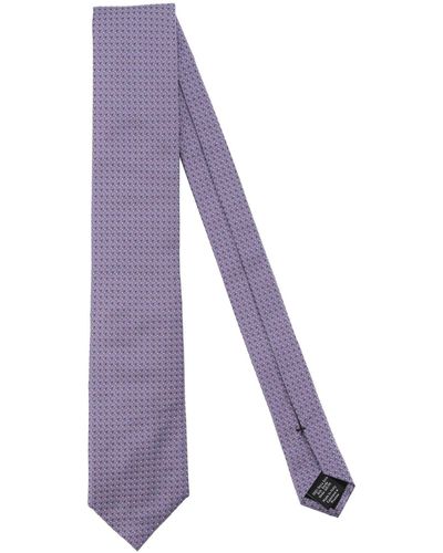 BOSS Light Ties & Bow Ties Silk - Purple