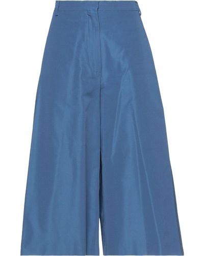 Valentino Cropped Trousers - Blue