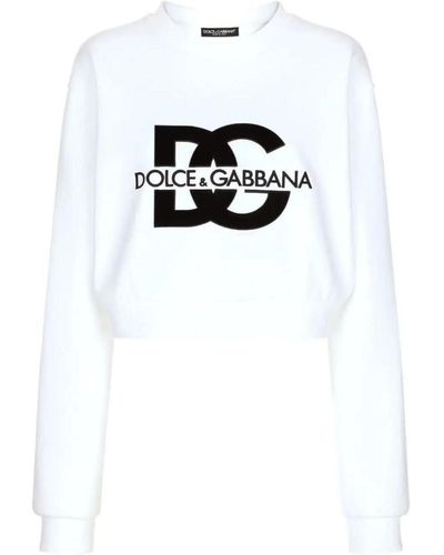 Dolce & Gabbana Sweatshirt - Weiß