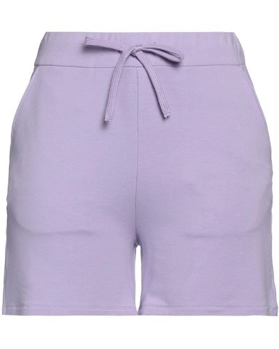 Majestic Filatures Shorts & Bermuda Shorts - Purple