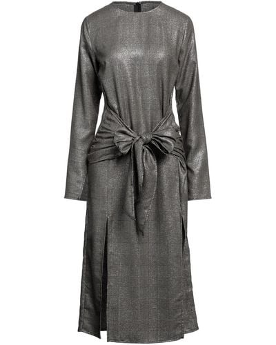 ANDAMANE Midi Dress - Gray