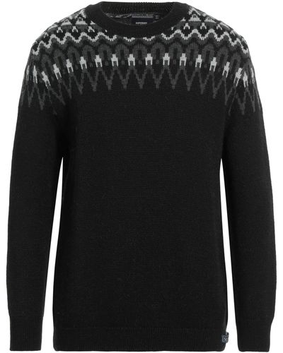 Superdry Pullover - Schwarz