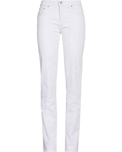 Trussardi Pantalon en jean - Blanc