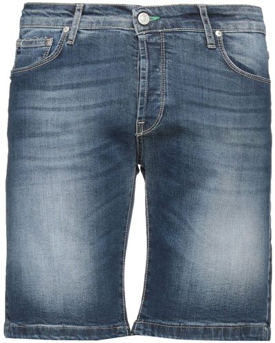 Daniele Alessandrini Shorts Jeans - Blu