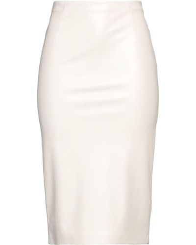 Jucca Midi Skirt - White