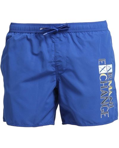 Armani Exchange Swim Trunks - Blue