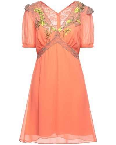 French Connection Short Dress - Orange