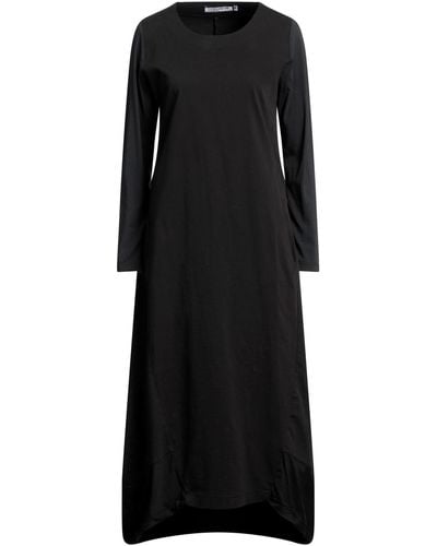 European Culture Midi Dress - Black