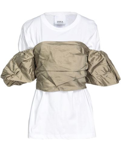 Erika Cavallini Semi Couture T-shirts - Grün