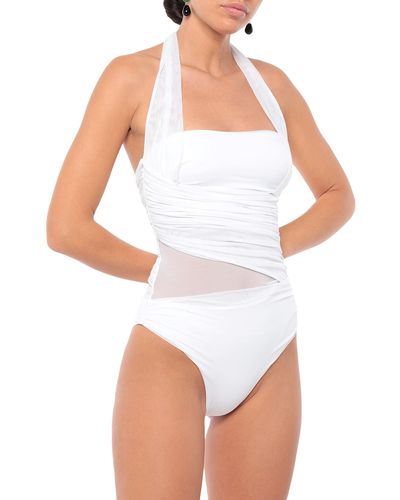 Gentry Portofino One-piece Swimsuit - White