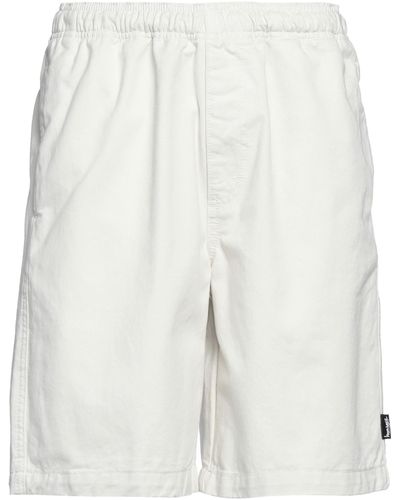 Stussy Shorts & Bermuda Shorts - White