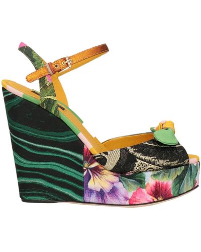 Dolce & Gabbana Sandals - Green