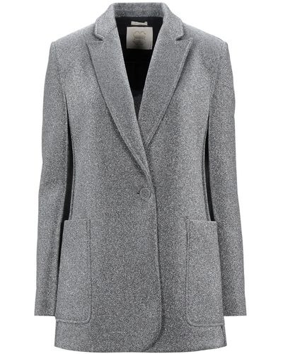 True Royal Suit Jacket - Gray