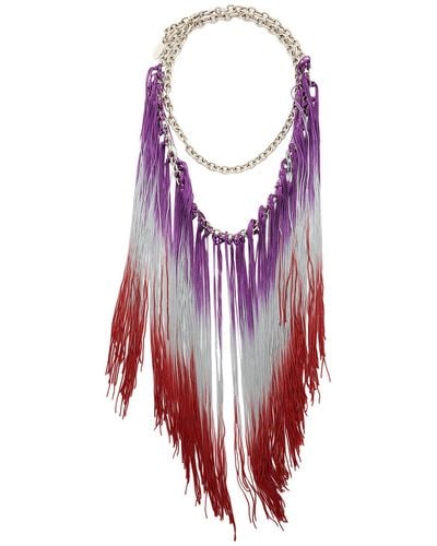 Missoni Necklace - Red