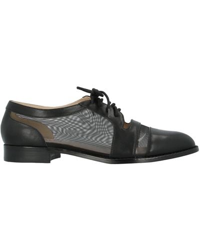 My Twin Lace-up Shoes - Black