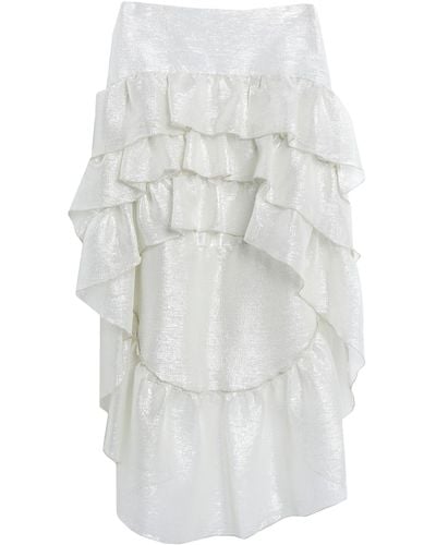 WANDERING Mini Skirt - White