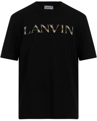 Lanvin T-shirts - Schwarz