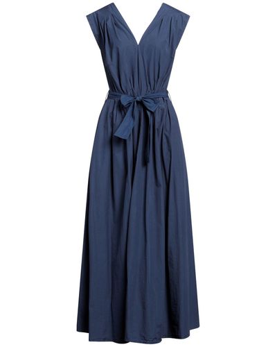 Malo Maxi Dress - Blue