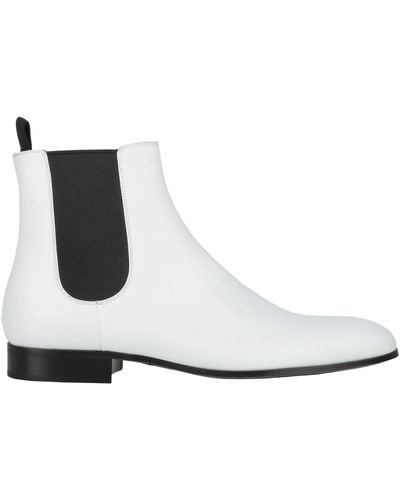 Gianvito Rossi Botines de caña alta - Blanco