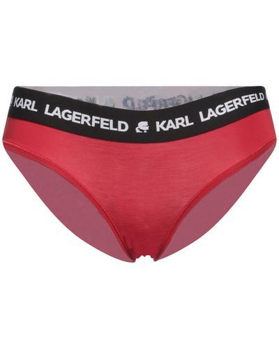 Karl Lagerfeld Brief - Red