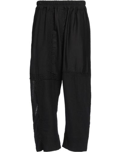 By Walid Cropped Pants - Black