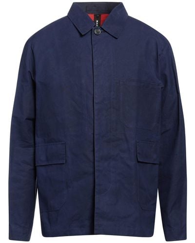 Mackintosh Jacket Cotton - Blue