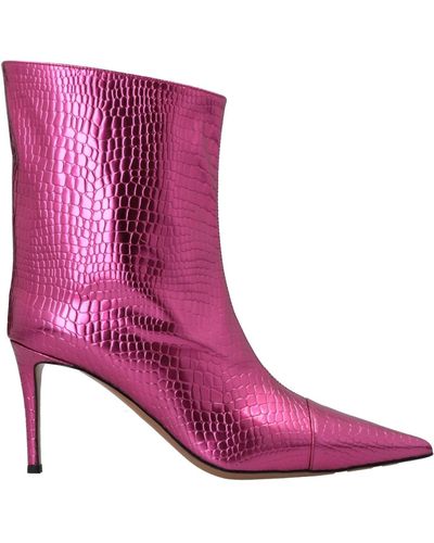 Alexandre Vauthier Ankle Boots - Purple