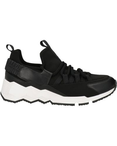 Pierre Hardy Sneakers Textile Fibers, Calfskin - Black