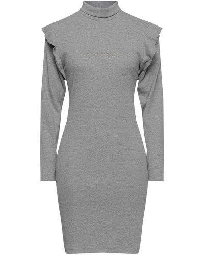 Odi Et Amo Mini Dress Cotton - Gray