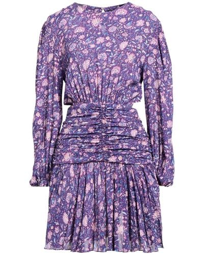Maje Mini Dress - Purple