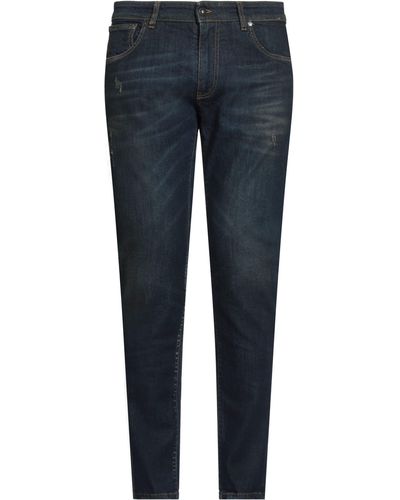 B-Used Jeans - Blue