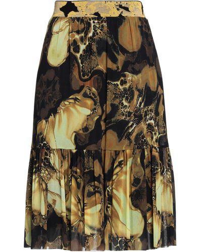 Fuzzi Midi Skirt - Multicolor