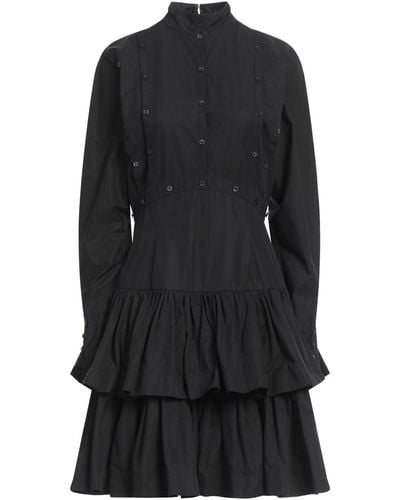 Rochas Mini Dress - Black