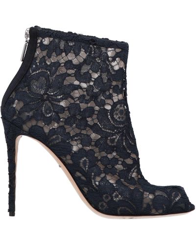 Dolce & Gabbana Ankle Boots - Blue