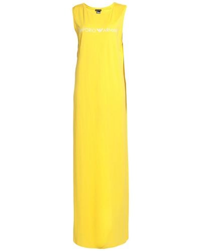 Emporio Armani Vestido de playa - Amarillo